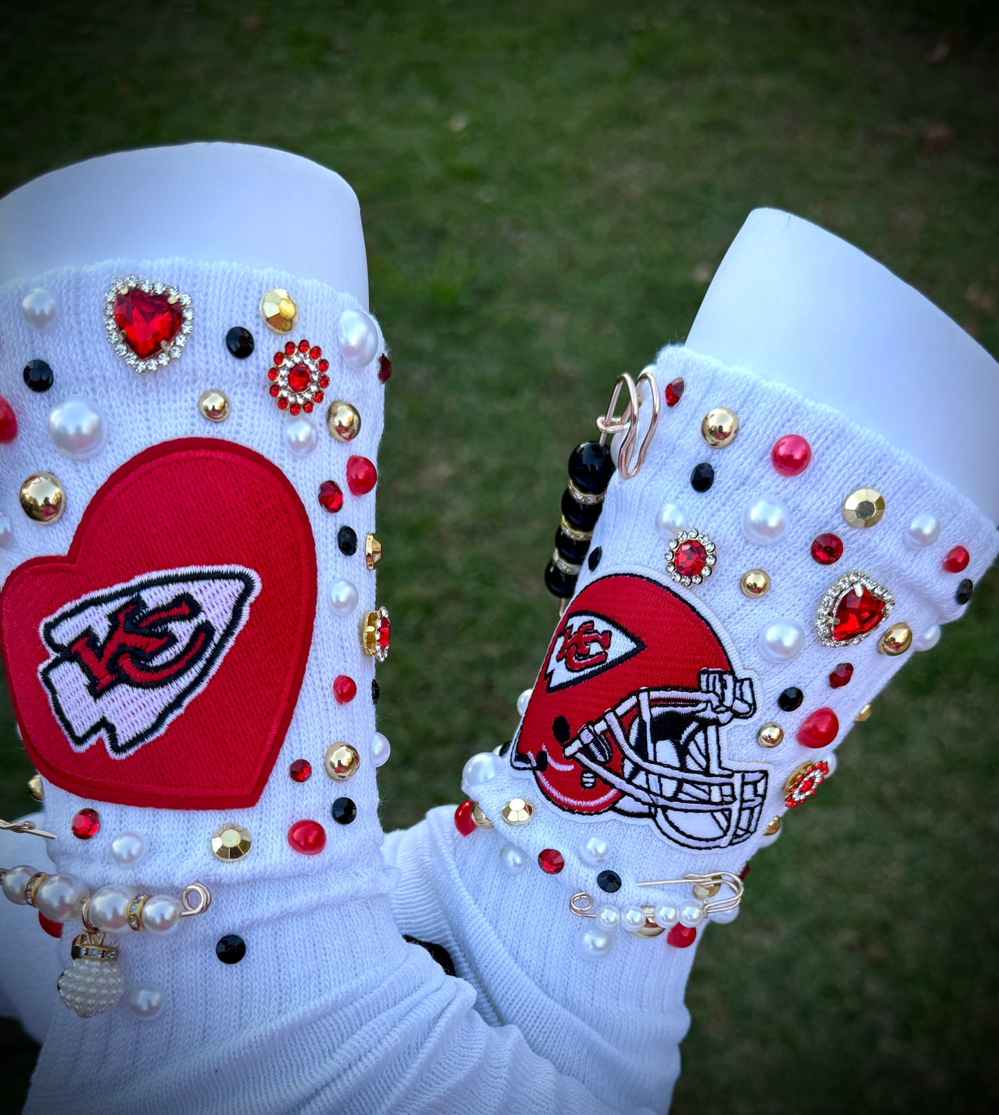 “Kansas City Chiefs” Charm Socks