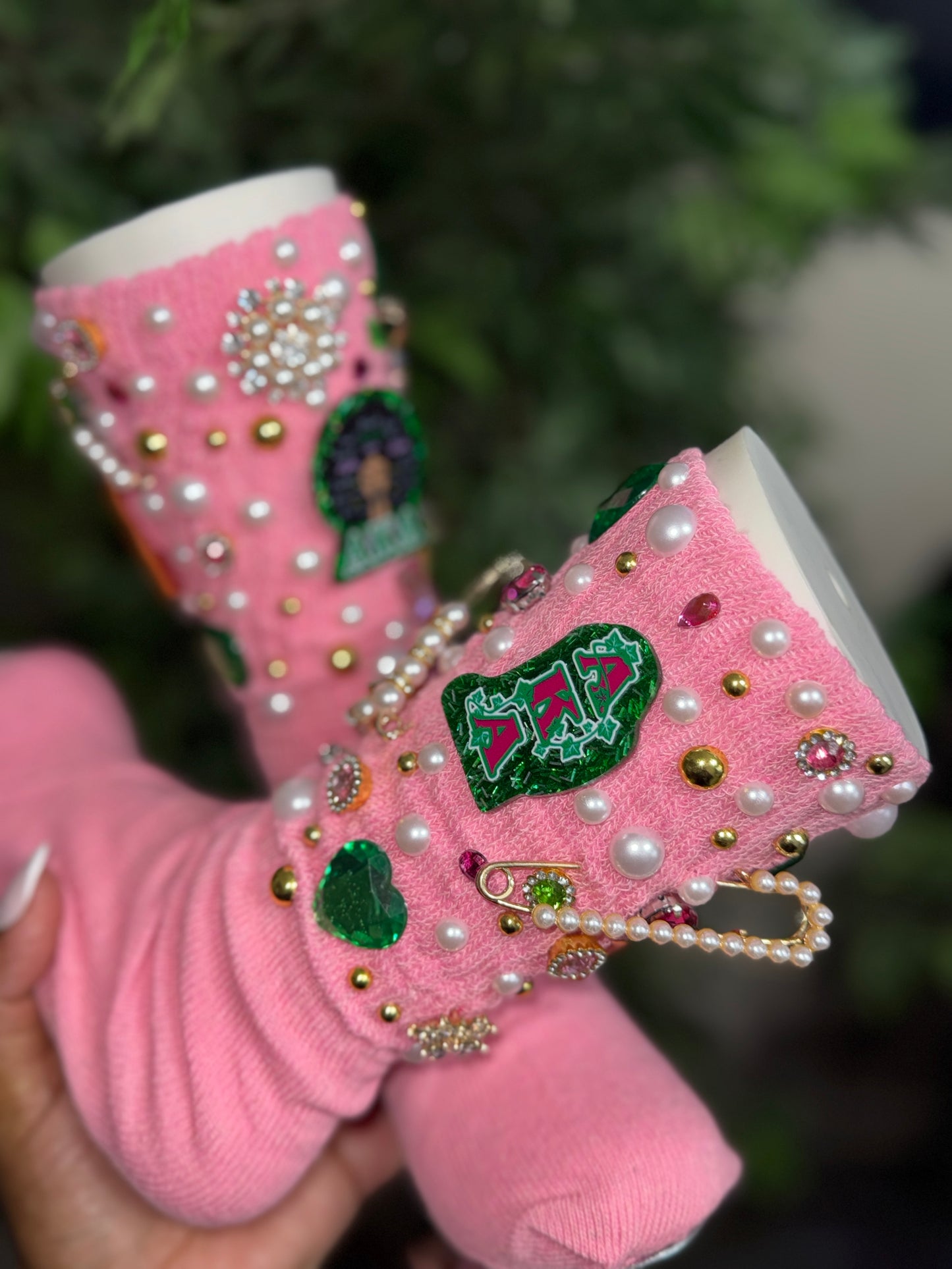 “AKA” Charm Socks