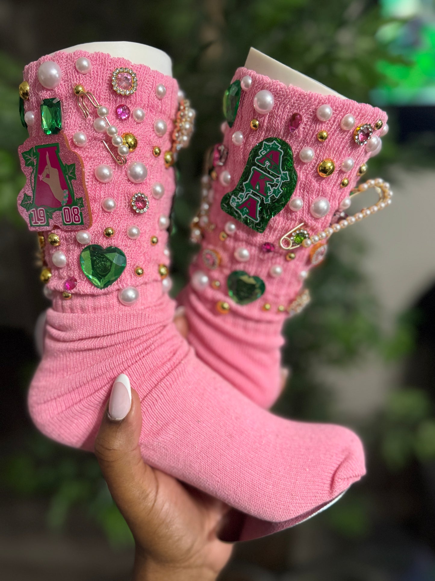 “AKA” Charm Socks
