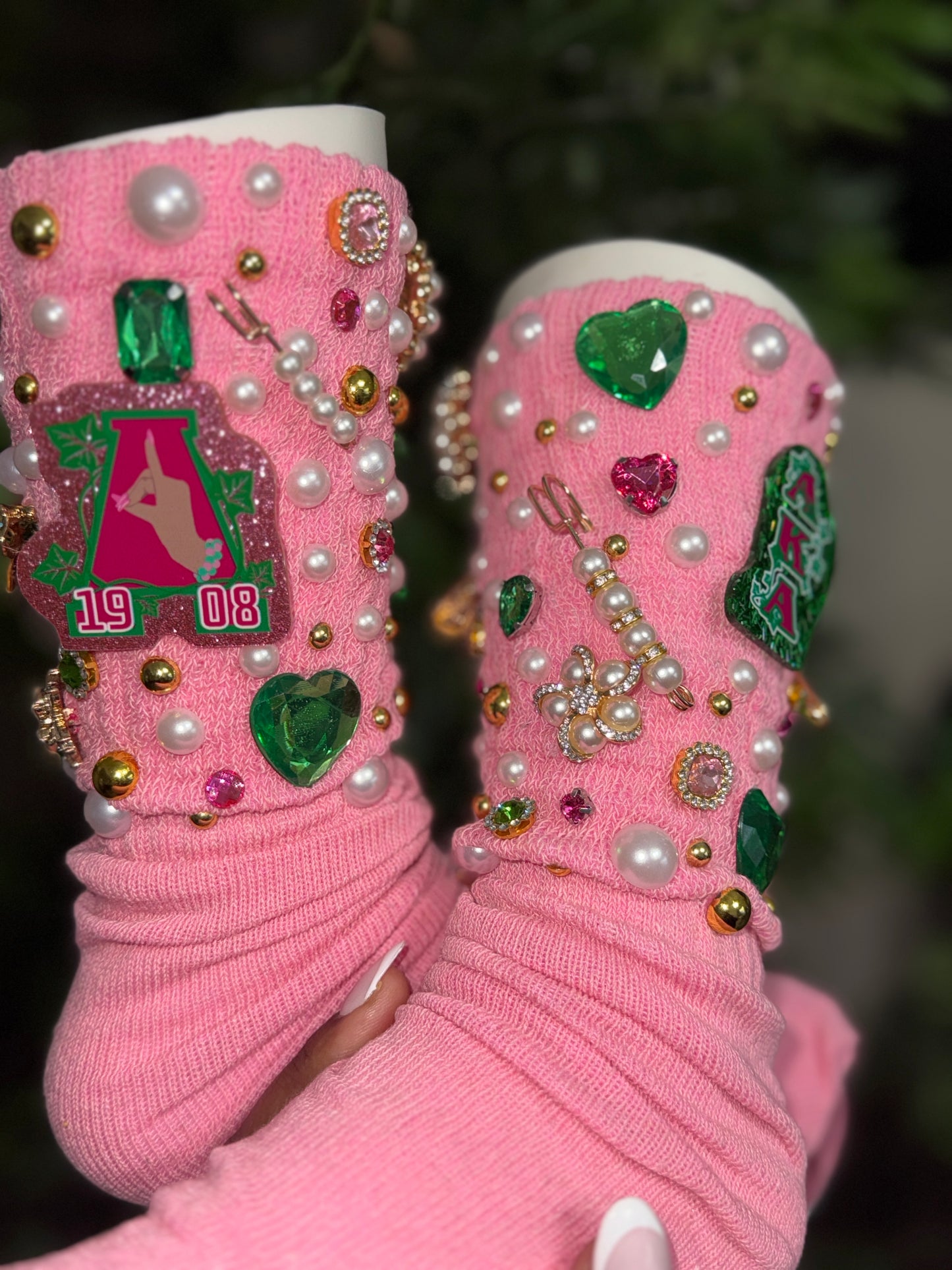 “AKA” Charm Socks