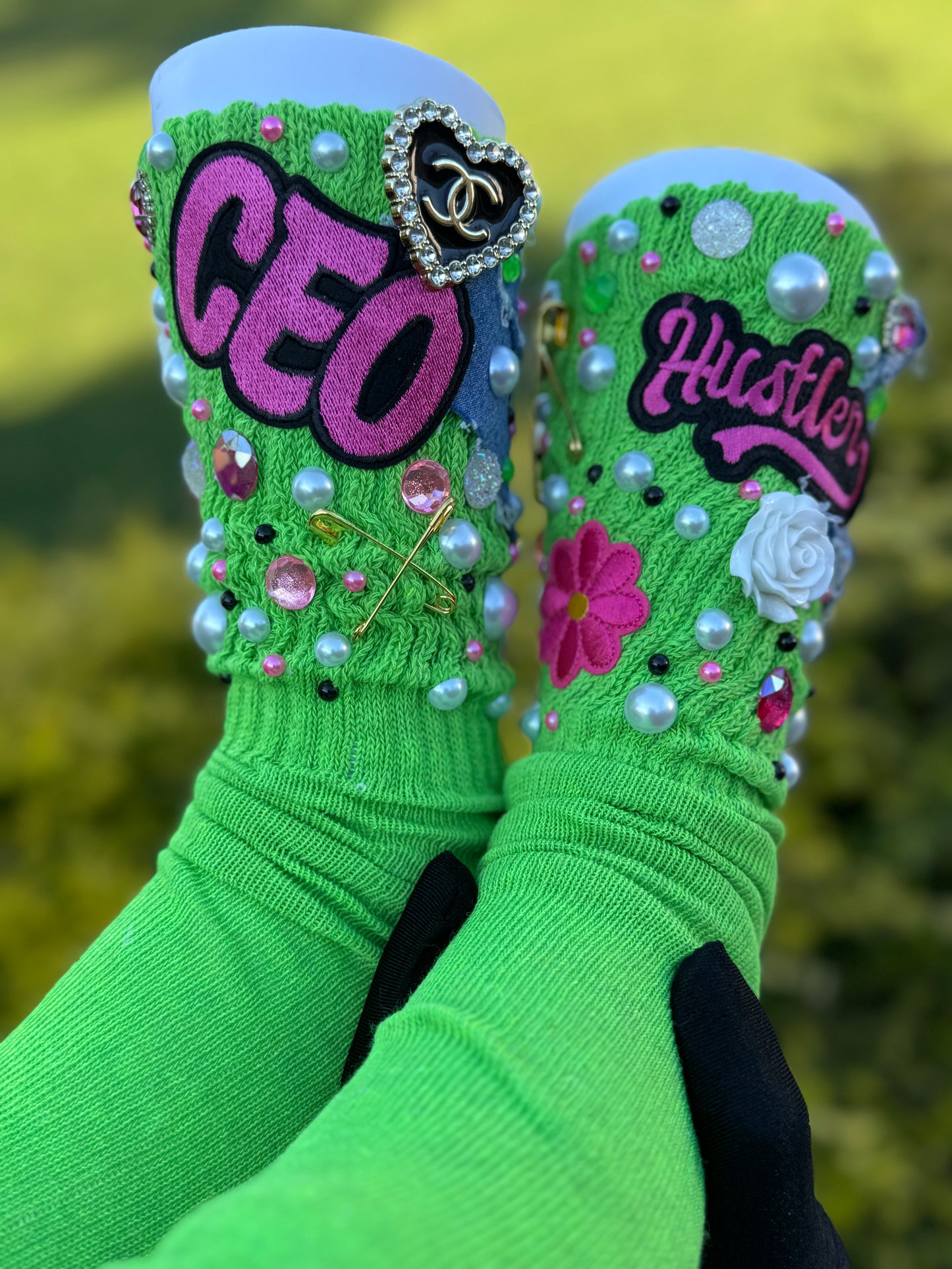 “Rags 2 Riches” Charm Socks