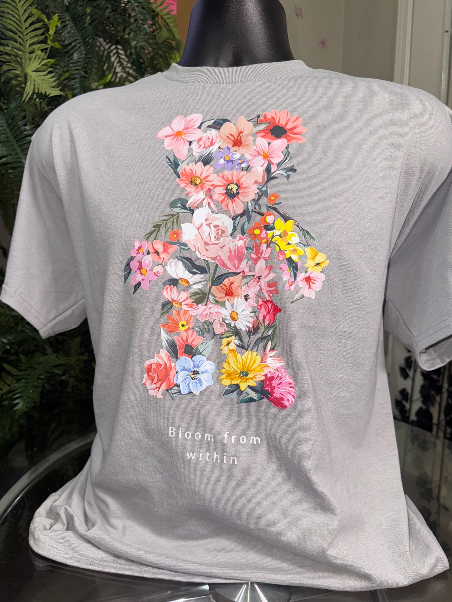 “Flower Bear” Graphic T-Shirt
