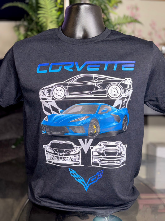 “CORVETTE” Graphic T-Shirt