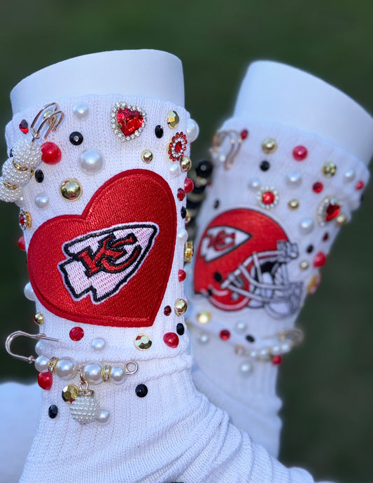 “Kansas City Chiefs” Charm Socks