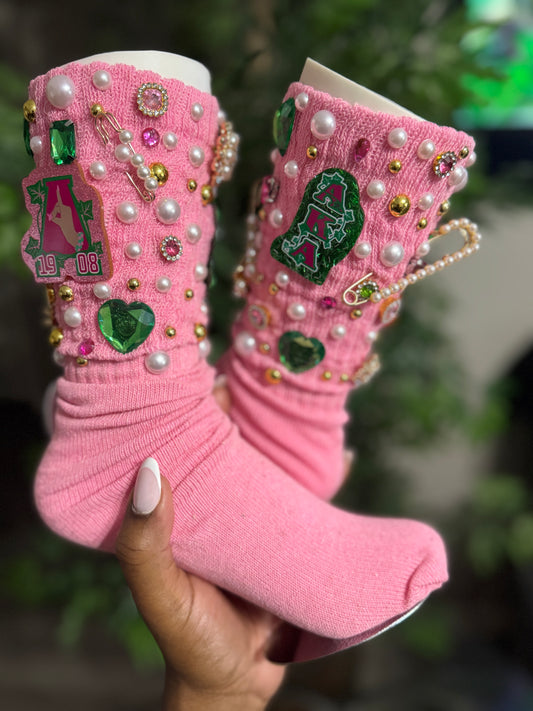 “AKA” Charm Socks