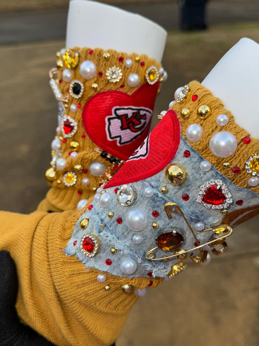“KC Chiefs” Charm Socks
