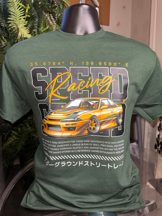 “Speed Racing” Graphic T-Shirt