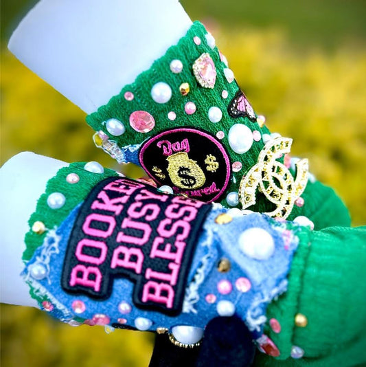 Booked, Busy, BLESSED Charm Socks