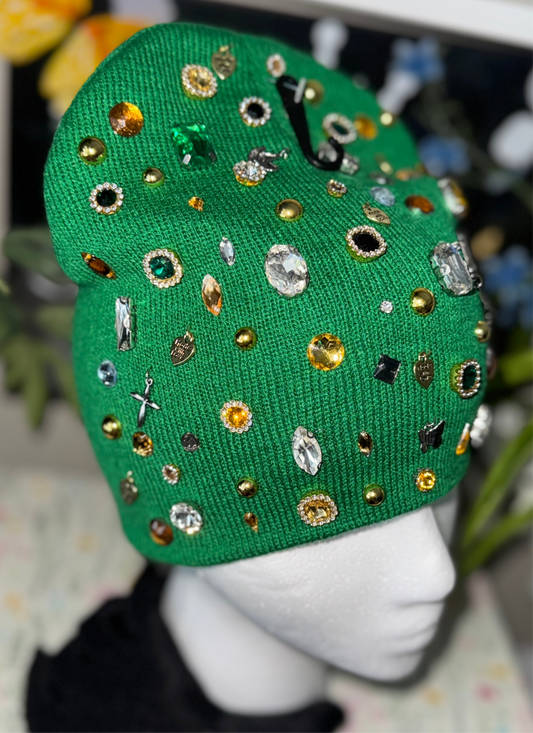 Green Charmed Beanie
